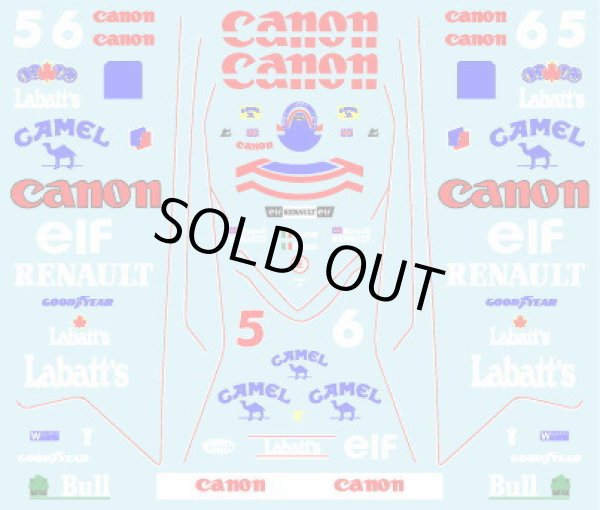 Photo2: 1/20 Williams FW14B Decal (2)