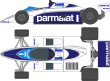 Photo1: 1/20 Brabham BT50&BT51 Decal (1)