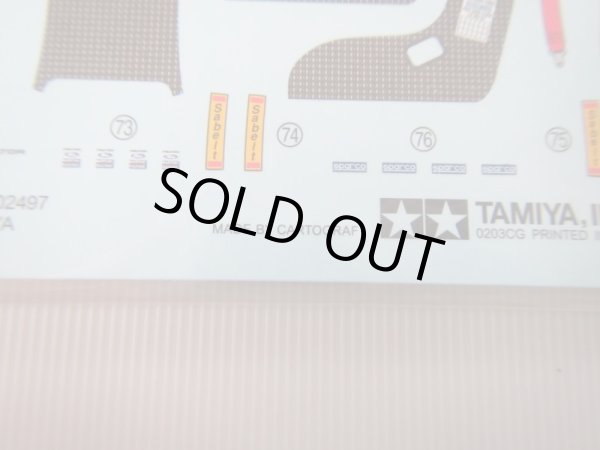Photo3: Tamiya AP 1/24 Ford Focus RS'02 Decal (3)