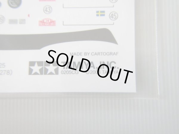 Photo3: Tamiya AP 1/24 Alpine Nurno A110 Monte Carlo '71 Decal (3)