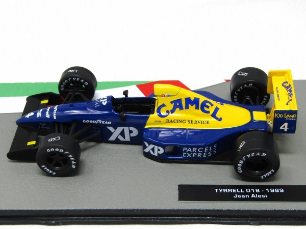 Photo4:  1/43 bi-weekly F1 machine collection 6(Lotus 100T Nakajima car, Tyrrell 018, Ligier JS43, Benetton B196) Decal (4)