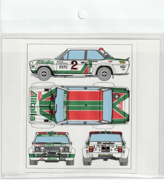 Photo3: 1/24 Fiat 131'78 Monte Decal (3)