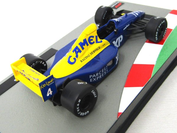 Photo5:  1/43 bi-weekly F1 machine collection 6(Lotus 100T Nakajima car, Tyrrell 018, Ligier JS43, Benetton B196) Decal (5)