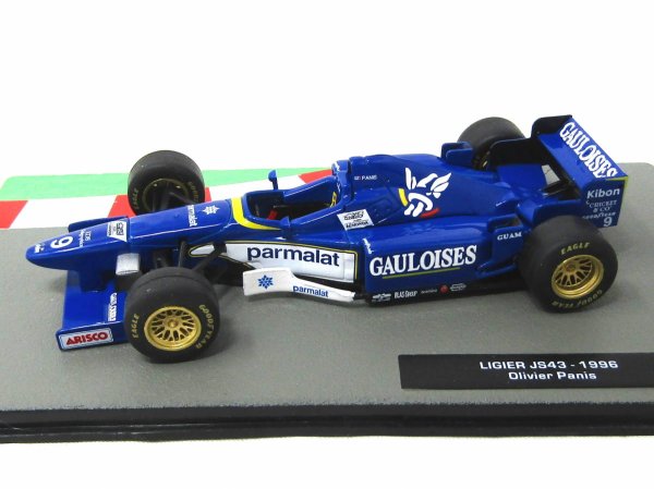 Photo6:  1/43 bi-weekly F1 machine collection 6(Lotus 100T Nakajima car, Tyrrell 018, Ligier JS43, Benetton B196) Decal (6)