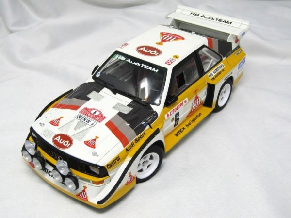 Photo6: 1/18 Audi Quattro S1 Tobacco Decal (6)