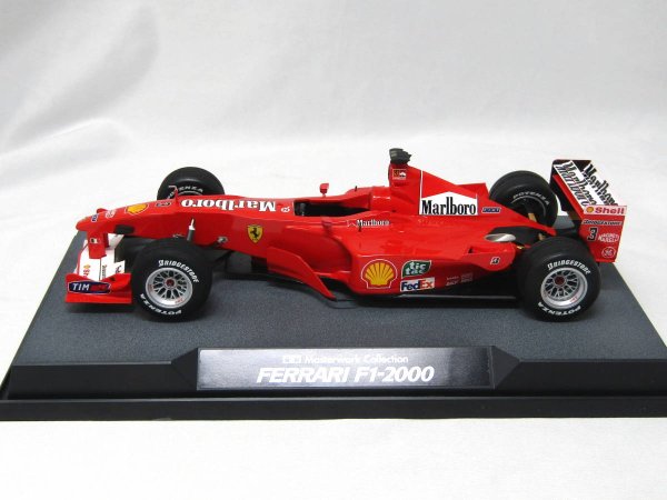 Photo1: 1/20 Ferrari F1-2000 Tobacco Decal (Tamiya Masterwork Compatible) (1)