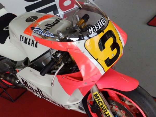 Photo1: 1/12 Yamaha YZR500 '88 Helmet&Tobacco Decal (1)