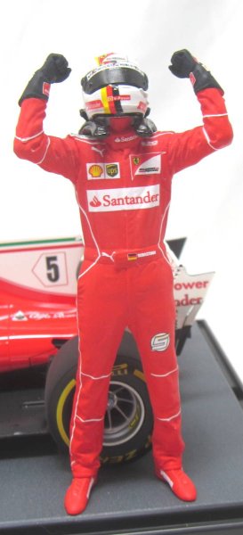 Photo1: 1/20 Ferrari SF70H Driver Decal (1)