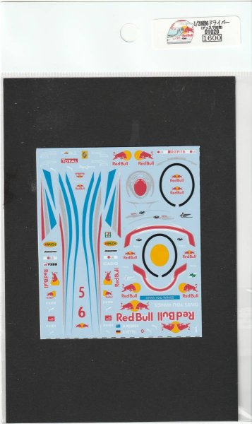 Photo9: 1/20 Red Bull RB6 Driver Decal (9)