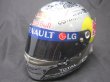 Photo4: 1/2 Helmet 2010 LG Logo Decal for Vettel (4)
