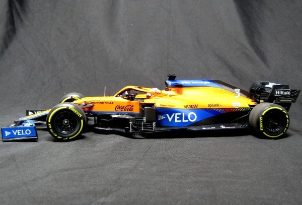 Photo1: 1/18 McLaren MCL35 M'21 additional logo decal (1)