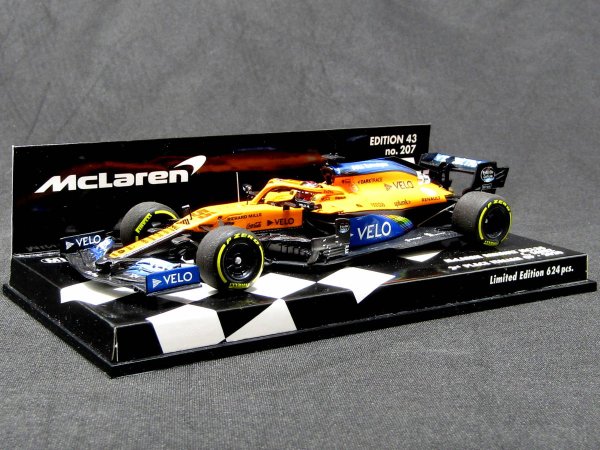 Photo1: 1/43 McLaren MCL35'20 additional logo decal (1)