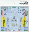 Photo2: 1/24 Benetton B195 Decal (2)