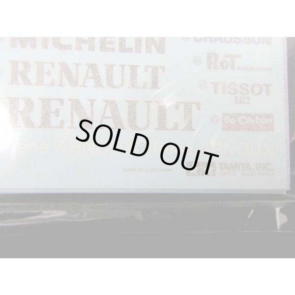 Photo3: Tamiya AP 1/12 Renault RE-20 turbo decal (3)