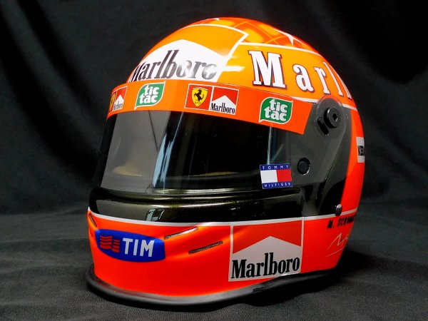 Photo1: 1/2 Helmet '00 Schumacher Marlboro Decal (1)
