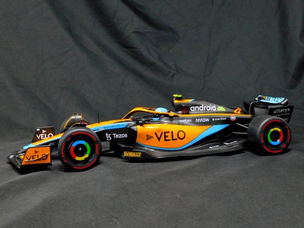 Photo1: 1/18 McLaren MCL36'22 Emilia Romagna additional logo decal (1)