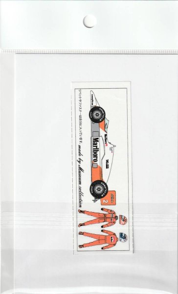 Photo10: 1/20 McLaren MP4/2B Driver&Tobacco Decal (10)