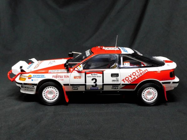 Photo4: 1/18 Celica additional logo ST165'91 Monte &'90 Safari decal (4)