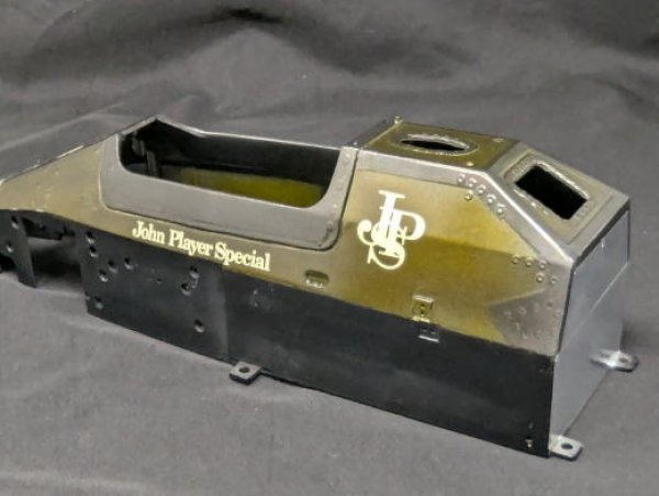 Photo3: 1/8 Lotus 97t Monocoque Carbon (Transparent) Decal (3)