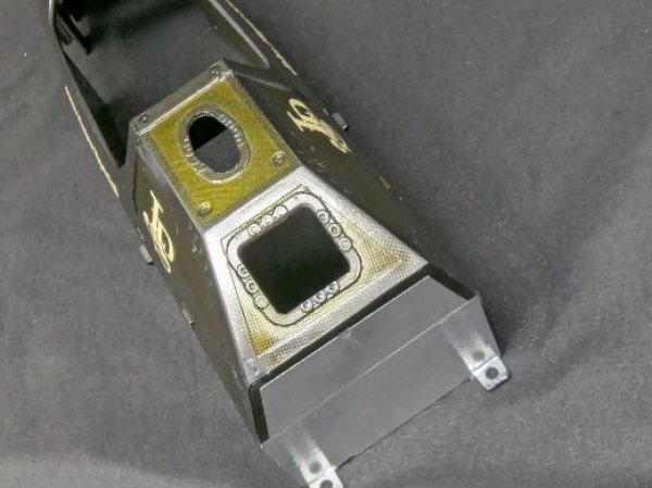 Photo4: 1/8 Lotus 97t Monocoque Carbon (Transparent) Decal (4)