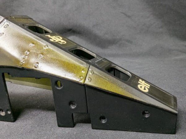 Photo2: 1/8 Lotus 97t Monocoque Carbon (Transparent) Decal (2)