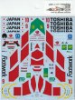 Photo2: 1/20 Footwork FA13 & FA14 decals (2)