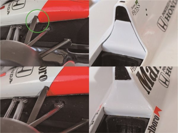 Photo6: 1/24 McLaren MP4/6 additional logo (6)