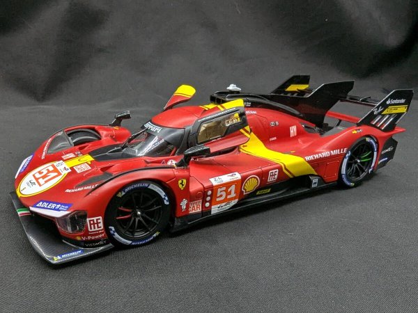 Photo3: 1/24 Ferrari 499P '23 Le Mans Decal (3)