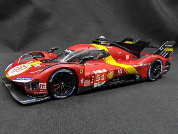 Photo1: 1/24 Ferrari 499P '23 Le Mans Decal (1)
