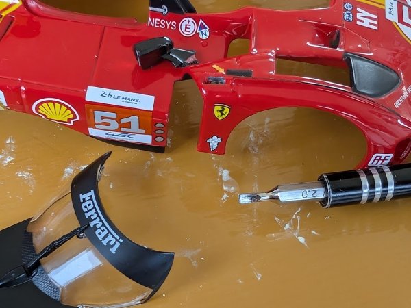 Photo8: 1/24 Ferrari 499P '23 Le Mans Decal (8)