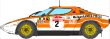 Photo1: 1/12 Lancia Stratos '74 Sanremo 1st Window Decal (1)