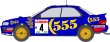 Photo1: 1/24 Subaru Impreza '94 Decal (1)