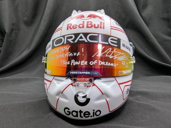 Photo6: 1/2 Helmet M. Verstappen 2025 Japanese GP Visor Decal (6)