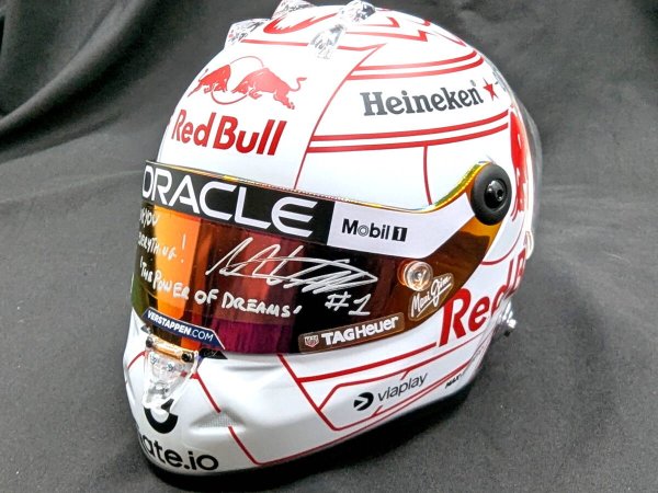 Photo7: 1/2 Helmet M. Verstappen 2025 Japanese GP Visor Decal (7)