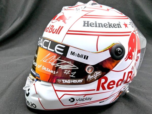 Photo5: 1/2 Helmet M. Verstappen 2025 Japanese GP Visor Decal (5)