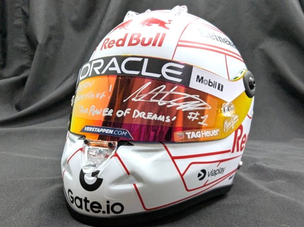 Photo1: 1/2 Helmet M. Verstappen 2025 Japanese GP Visor Decal (1)
