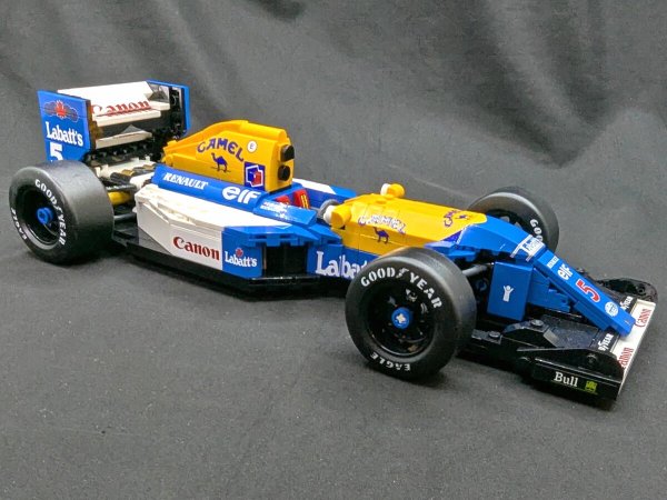 Photo1: LEGO Williams FW14B additional logo decal (1)