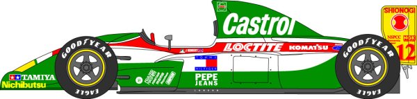 Photo1: 1/20 Lotus 107B decal (1)