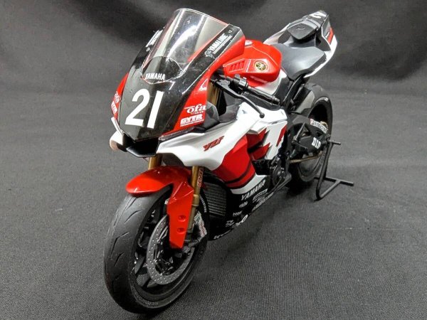 Photo5: 1/12 scale Yamaha YZF-R1 2025 8 Hours Endurance Race #21 Yamaha Racing Ver. decal (5)