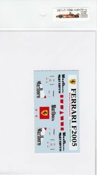 Photo7: 1/43 Ferrari F2005 Tobacco Decal (7)