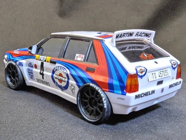 Photo6: Mini-Z body Lancia Delta '92 Monte Decal  (6)