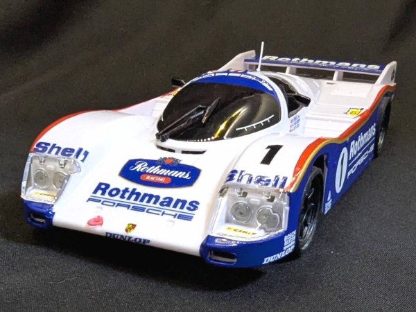 Photo1: Mini-Z body Porsche 962 '86 Le Mans decal (1)