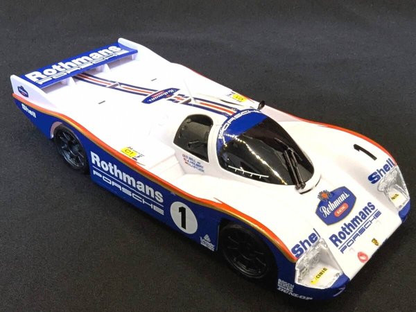 Photo8: Mini-Z body Porsche 962 '86 Le Mans decal (8)