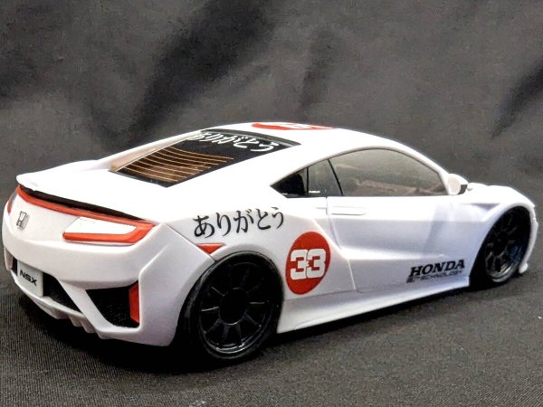 Photo7: Mini-Z Body Honda NSX Thank You Decal (7)