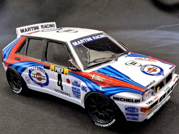 Photo5: Mini-Z body Lancia Delta '92 Monte Decal  (5)