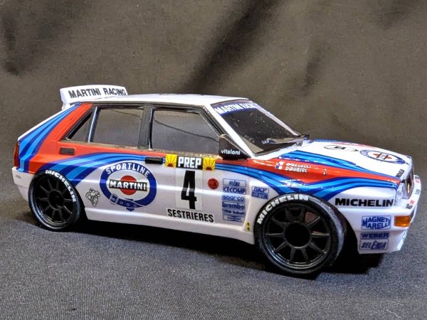 Photo9: Mini-Z body Lancia Delta '92 Monte Decal  (9)