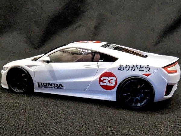 Photo5: Mini-Z Body Honda NSX Thank You Decal (5)
