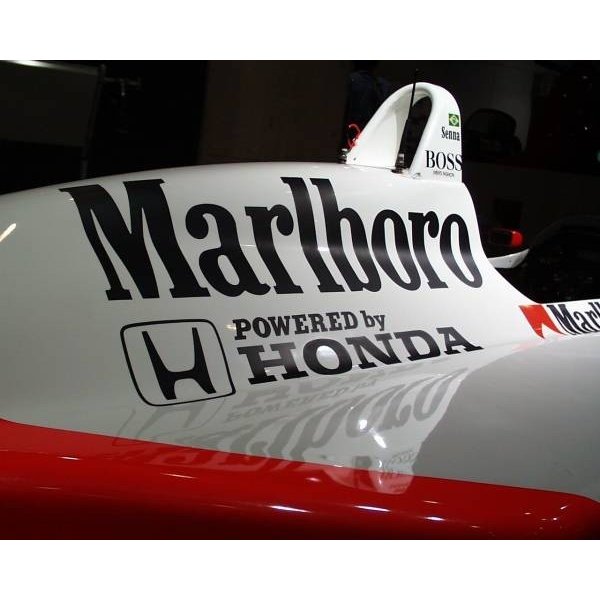 1/8 McLaren MP4/4 Tobacco Decal