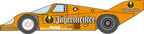1/24 Porsche 956 Jaeger Meister decal