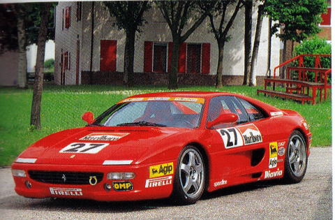 1/24 Ferrari F355 Challenge Fiorano decal